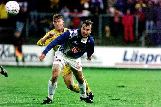 Peter Vougt, Halmstad med Markus Johannesson, Oddevold i