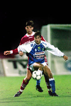 Johan Andersson, Djurgården i ryggen på Andreas Dahlman,