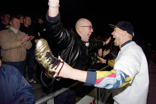 Jubel i Västerås. Västerås klara för allsvenskan