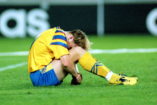Kennet Andersson, Sverige deppar