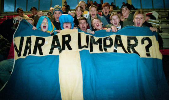 Anders Limpar saknades av de svenska fansen