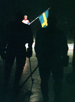 Ishockey, Nationalsång, Sverige