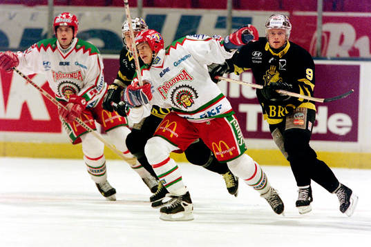 Ishockey, Elitserien, AIK - Västra Frölunda, 2-1