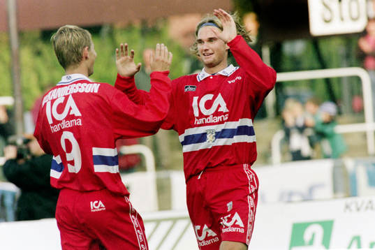 Niclas Alexandersson och Andreas Andersson, Göteborg jublar