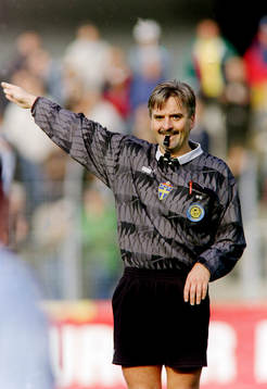 Tony Rydén, domare i matchen