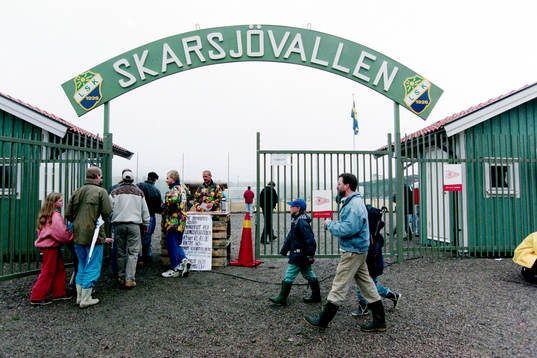 Entré till Skarsjövallen