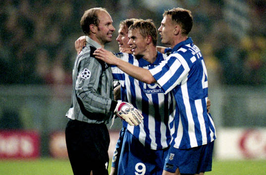 Thomas Ravelli, Niclas Alexandersson och Jonas Olsson,