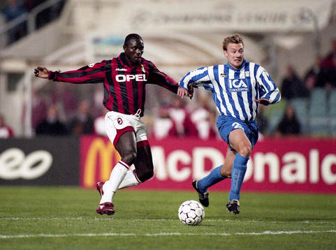 George Weah, Milan