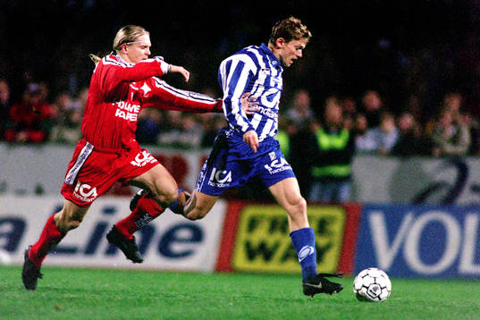 Jesper Blomqvist, Göteborg med norrköpings Kim Suominen i