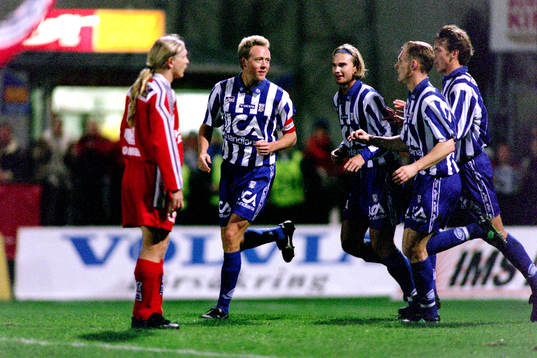Stefan Lindqvist och Göteborg jublar