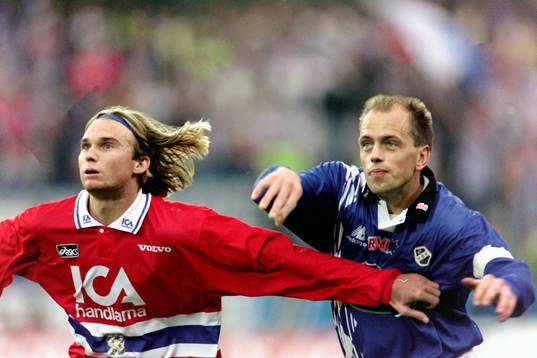 Andreas Andersson, Göteborg och Tommy Andersson, Halmstad