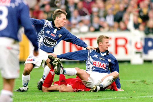 Fredrik Ljungberg och Anders Smith, Halmstad