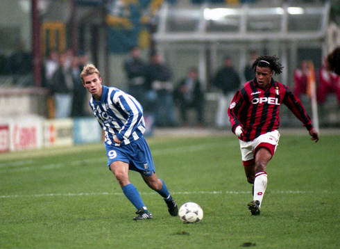 Niclas Alexandersson, Göteborg och Edgar Davids, Milan