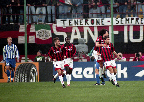 Jubel i Milan