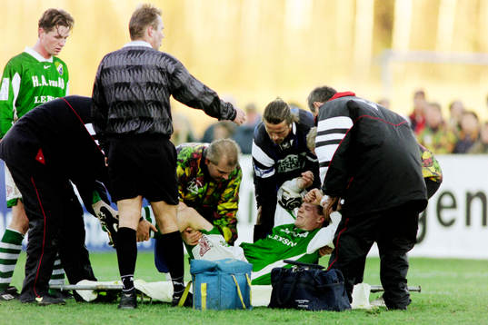 Johan Ragnell, Ljungskile skadad