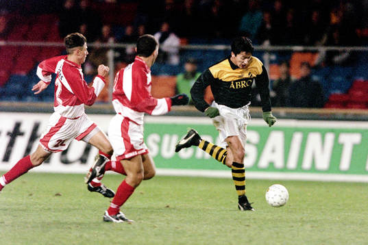 Cesar Pacha, AIK med bollen