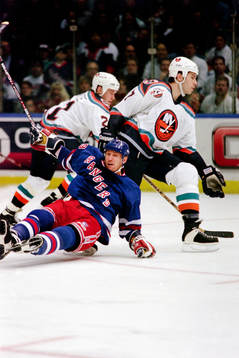Wayne Gretzky, New York Rangers stoppas