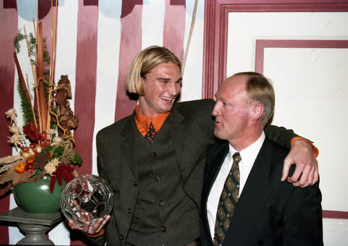 Årets anfallare Andreas Andersson och Roland Sandberg