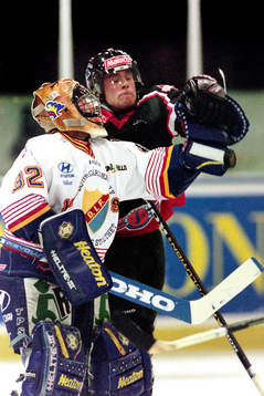Petter Rönnqvist, målvakt i Djurgården