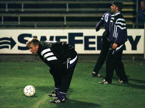 Pär Zetterberg, Anderlecht, träning