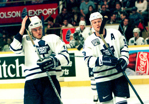 Fredrik Modin och Mats Sundin, Toronto Maple Leafs