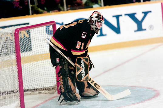 Corey Hirsch, målvakt, Vancouver Canucks