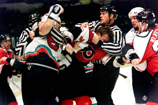 Ishockey, NHL, New York Islanders - Philadelphia Flyers,
