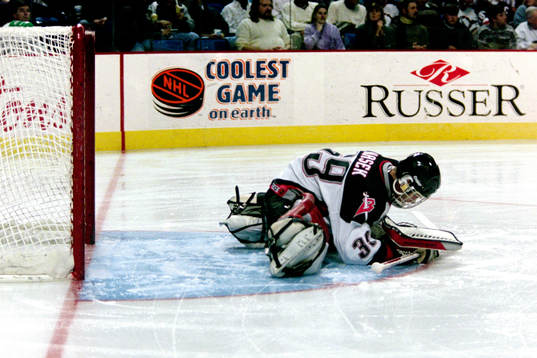 Dominik Hasek, målvakt, Buffalo Sabres