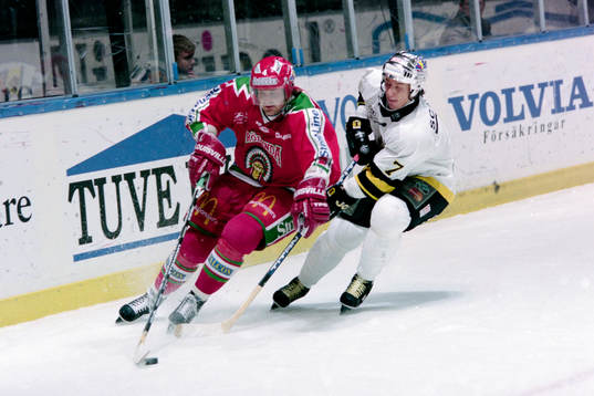 Joacim Esbjörs, Västra Frölunda med Stefan Gustavsson,