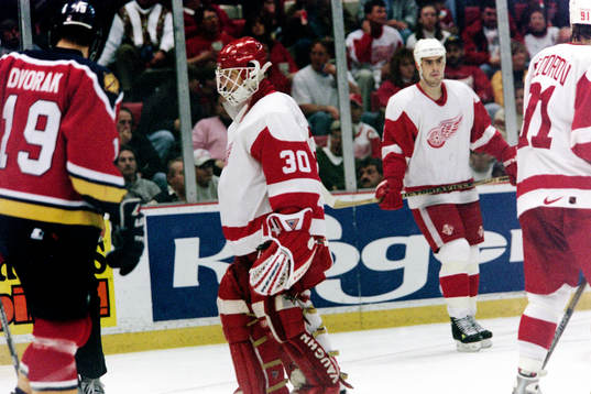 Chris Osgood, målvakt, Detroit Red Wings