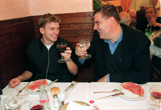 Thomas Nordahl bjöd Jesper Blomqvist på mat