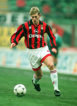 Fotboll Jesper Blomqvist AC Milan