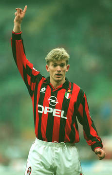 Fotboll Jesper Blomqvist AC Milan
