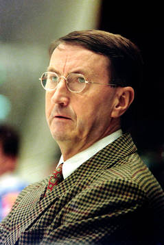 Curt Lindström, förbundskapten i Finland