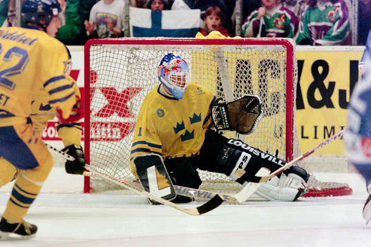 Johan Hedberg, målvakt, Sverige