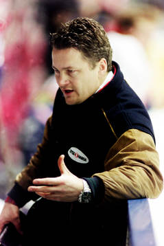 Stephan Lundh, tränare i Djurgården