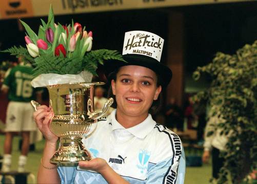 Anika Bozicevic, Malmö FF, tog sin tredje raka seger i