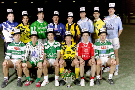 Alla deltagarna i Mr Hattrick