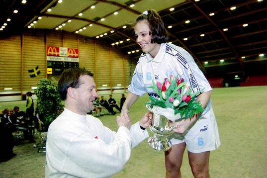 Stig fredriksson och Anika Bozicevic, Malmö FF