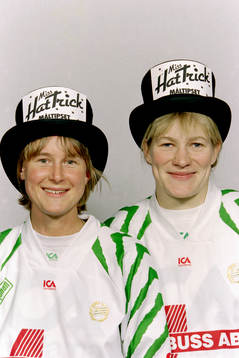 Malin Allberg och Kristin Bengtsson, Hammarby