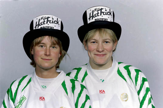 Malin Allberg och Kristin Bengtsson, Hammarby