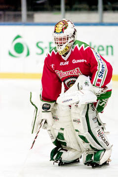 Mikael Sandberg, målvakt i Frölunda