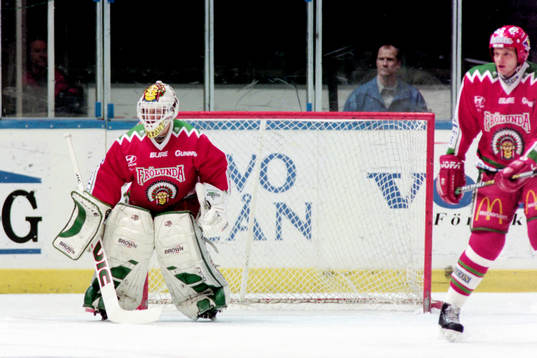 Mikael Sandberg, målvakt i Frölunda