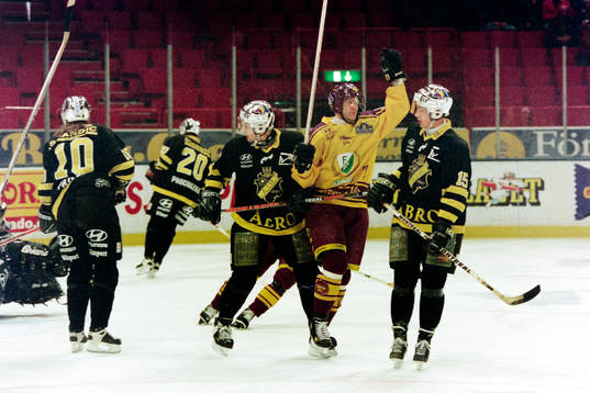 Magnus Arvedson, Färjestad jublar
