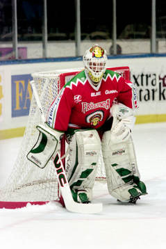 Mikael Sandberg, målvakt i Frölunda