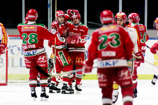 Jubel i Frölunda