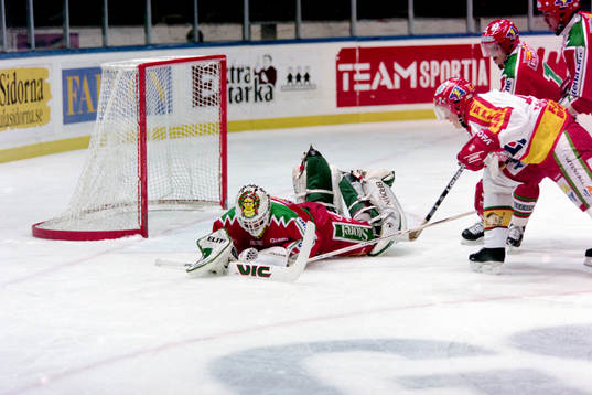 Mikael Sandberg, målvakt i Frölunda