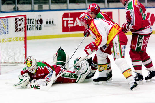 Mikael Sandberg, målvakt i Frölunda