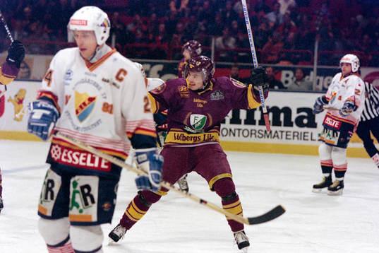 Mathias Johansson, Färjestad jublar