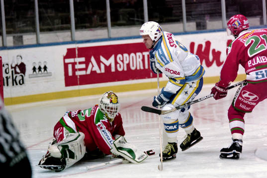 Per-Erik Eklund, Leksand framför Mikael Sandberg,